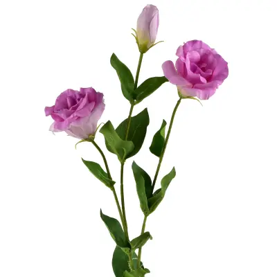 umetni cvet plastika Viridis Eustoma 70cm zelen 1kos