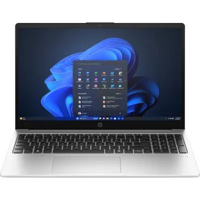 Prenosnik HP 250R G10 39,6 cm (15,6"), 1920x1080, IPS, Core 5 120U, 16 GB RAM, 512 GB SSD, W11P, srebrn|Pisarna