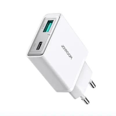 POLNILEC JOYROOM 20W USB-A USB-C ZA TELEFONE HITRO POLNJENJE MODERNO