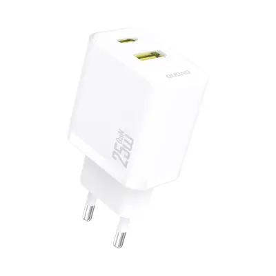 DUDAO POLNILEC GAŃ 25W USB-A USB-C ZA IPHONE GALAXY TELEFONE 25W HITRI