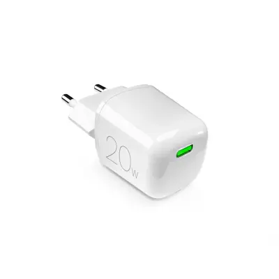 PURO POLNILEC 20W GAN USB-C ZA IPHONE 12 13 14 15 S FUNKCIJO NAPAJANJA