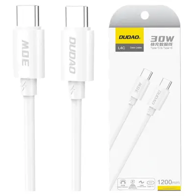 DUDAO USB-C NA USB-C KABEL 30W ZA TELEFONE MOTOROLA 1,2 M HITRO POLNJENJE