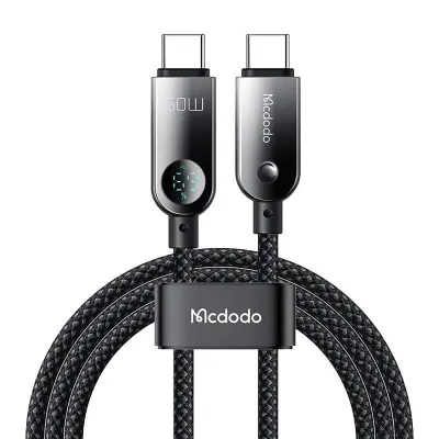MCDODO CA-4780 USB-C NA USB-C PODATKOVNI KABEL 60W 1,2 M (ČRN)