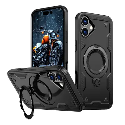 OVITEK HURTEL HYBRID ARMOR ZA IPHONE 16 PLUS Z ZAŠČITNIM OVITKOM MAGSAFE