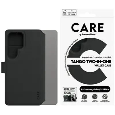 OVITEK PANZERGLASS ZA SAMSUNG GALAXY S25 ULTRA WALLET 2V1 Z DODATNO ZAŠČITO