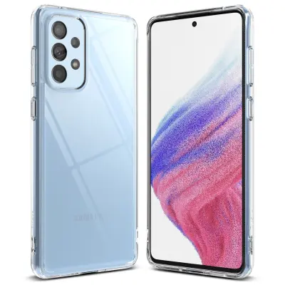 OVITEK RINGKE ZA SAMSUNG GALAXY A73 Z GEL OKVIRJEM PROZOREN PROTI PRASKAM