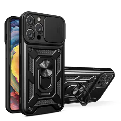 HURTEL OVITEK CAMSHIELD ZA IPHONE 16 PRO MAX S STOJALOM ZAŠČITNA KAMERA