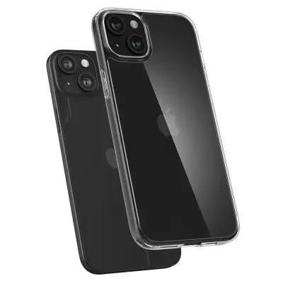 OVITEK SPIGEN AIRSKIN HYBRID ZA IPHONE 15 PLUS PROZOREN Z ZAŠČITO