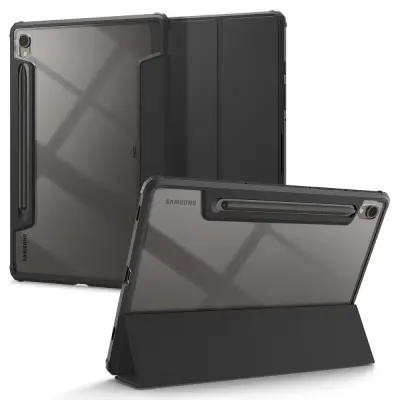 Poškodovan - SPIGEN MAPA GALAXY TAB S9 HYBRID ULTRA PRO BLACK