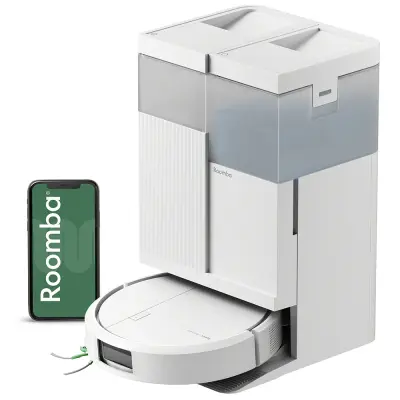 Robotski sesalnik iROBOT Roomba® Plus 515 Combo robot + AutoWash™ Postaja White