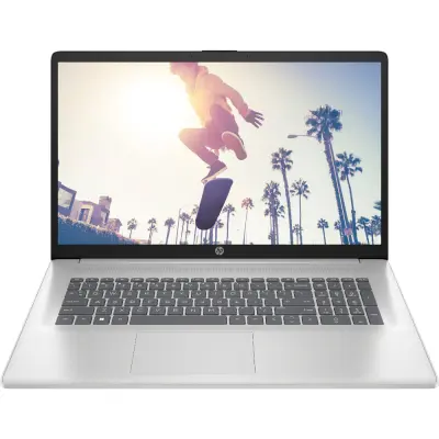 Prenosnik HP 17-cn4009nw 43,9 cm (17,3"), 1920x1080, IPS, Core 5 120U, 16 GB RAM, 512 GB SSD, W11H, srebrn|Domača uporaba
