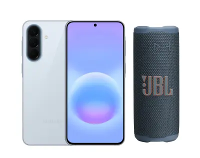 Pametni telefon SAMSUNG GALAXY A57 A576 128 GB, moder + zvočnik JBL GRIP BL