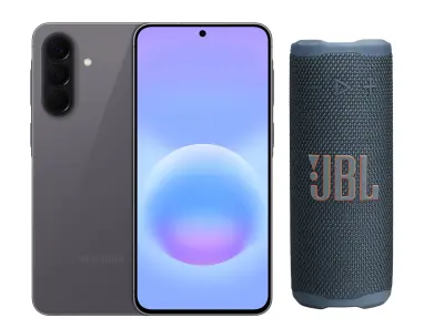Pametni telefon SAMSUNG GALAXY A57 A576 128 GB, siv + zvočnik JBL GRIP BL