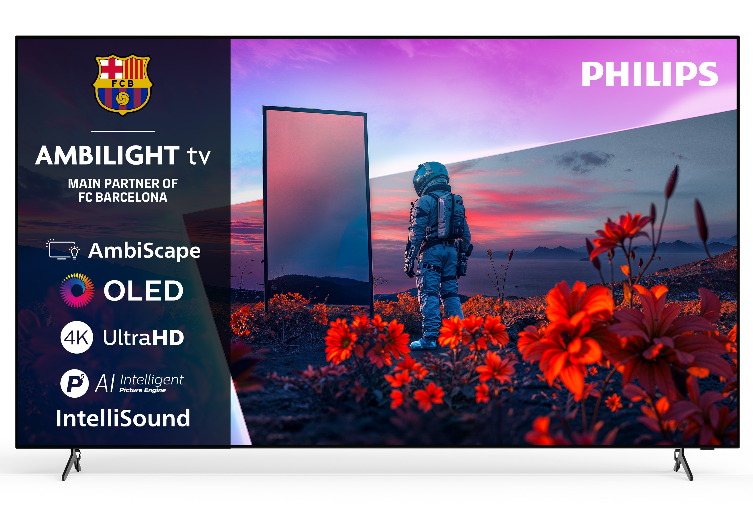 Philips Televizor 77OLED811/12 OLED Ambilight