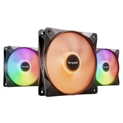 Ventilator BE QUIET! LIGHT WINGS LX (BL121) RGB 120mm 4-pin PWM 3x