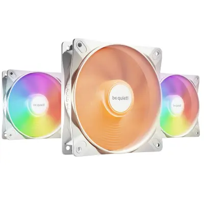 Ventilator BE QUIET! LIGHT WINGS LX High Speed (BL125) RGB 120mm 4-pin PWM 3x beli