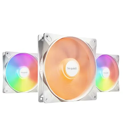 Ventilator BE QUIET! LIGHT WINGS LX High Speed (BL131) RGB 140mm 4-pin PWM 3x beli