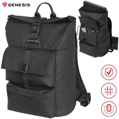 Nahrbtnik GENESIS PALLAD 320 univerzalni 2v1, za prenosnike do 40,6 cm (16"), 16 l, potovalni/gaming