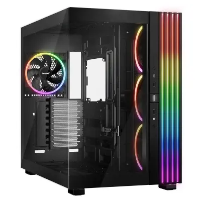 Ohišje BE QUIET! LIGHT BASE 900 FX (BGW71) RGB Full Tower, okno, črno
