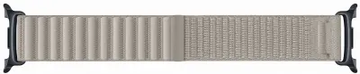 Pašček za pametno uro SAMSUNG GALAXY WATCH9 FABRIC (S/M), rjav (mocha)