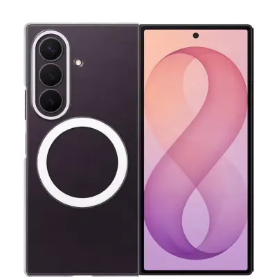 Ovitek SAMSUNG GALAXY Z FOLD8 ULTRA MAGNET CASE, prozoren