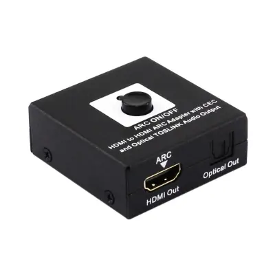 4K HDMI na HDMI ARC Audio Extractor Adapter s podporo CEC
