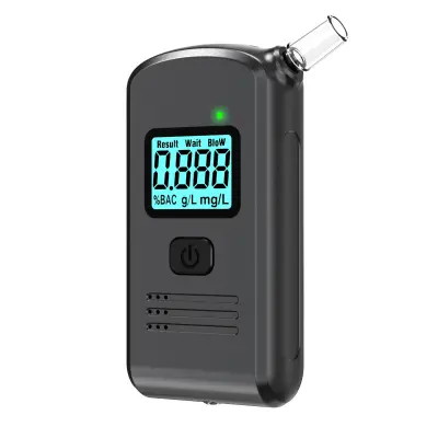 Prenosni preizkuševalec alkohola z LCD zaslonom — natančni rezultati