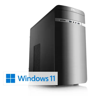 CSL Office PC M11060H, AMD Ryzen 5 8600G (6x4300 MHz), AMD Radeon 760M, 16 GB DDR5-RAM, SSD 1 TB, Windows 11 Home
