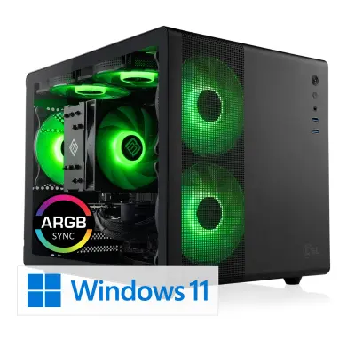 CSL Gaming PC M11930H, Intel Core Ultra 5 245KF (6x4200 MHz), GeForce RTX 5070, 32 GB DDR5-RAM, SSD 2 TB, Windows 11 Home