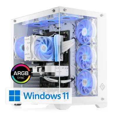 CSL Gaming PC M11030H, AMD Ryzen 7 8700F (8x4100 MHz), GeForce RTX 4060, 32 GB DDR5-RAM, SSD 1 TB, Windows 11 Home