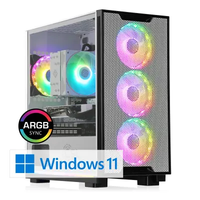 CSL Gaming PC M11650H, AMD Ryzen 7 9700X (8x3800 MHz), GeForce RTX 4060 Ti, 32 GB DDR5-RAM, SSD 1 TB, Windows 11 Home