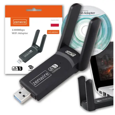 WD-4605AC USB 3.0 wifi adapter mrežna kartica 1300mb