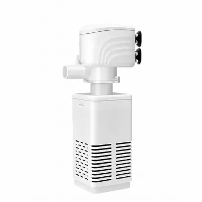 Tihi 3-v-1 akvarijski filter 15W, zračenje in kroženje vode, izjemno tih motor, za sladkovodne akvarije | FILTPRO