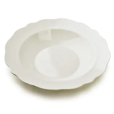 Globok krožnik keramika Isabelle Isabelle 23x4,2 cm bel 1 kos