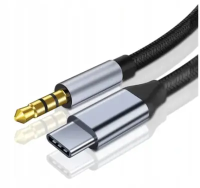 KABELSKI DODATEK USB-C mini Jack 3,5 mm AUX DAC 1,5 m