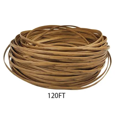 120ft komplet plastičnih ratan trakov za popravilo vrtnega pohištva Brown