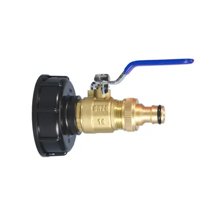 Adapter za IBC s 6-fen mesing ventilom in 1/2 inch nastavkom
