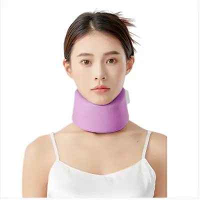 Vzglavnik za vrat – 360° ergonomska poliester blazina M 44cmx8.3cm Purple