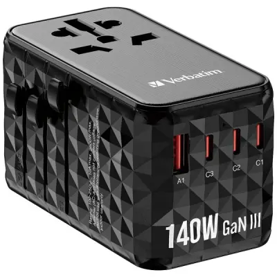 Univerzalni potovalni adapter VERBATIM 32125 UTA-10 WORLD TO WORLD