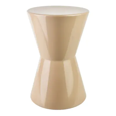 pomožna mizica kovina Mondex Roger 29,5x29,5x45cm bež 1kos