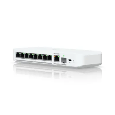 Ubiquiti USW-Flex-2.5G-8 – upravljalnik switch 2.5G z 10G uplinkom