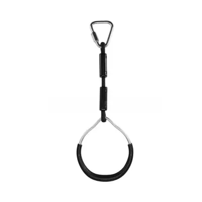 Obesni plezalni obroč iz ABS+poliestera, nosilnost 120KG Black