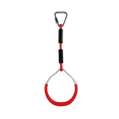 Obesni plezalni obroč iz ABS+poliestera, nosilnost 120KG Red