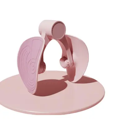 Trenažer medeničnega dna 7. gen, prevlečen, 360° vrteč trikotnik Pink