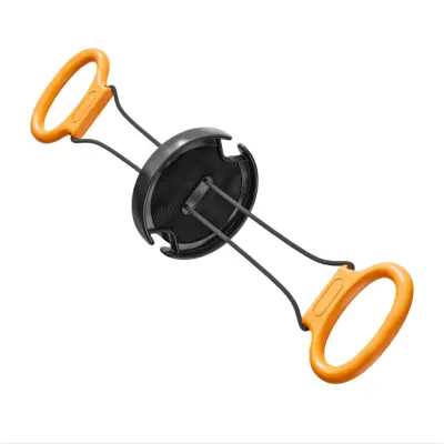Trenažer z vztrajnikom za roke, inercijska odpornost in masaža Black+Orange