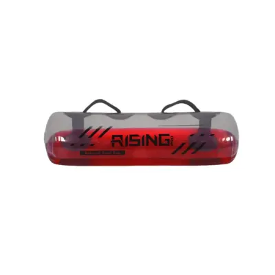 Obtežena PVC vodna vreča za fitnes, prijazna do tal, 75cm x25cm x25cm Red