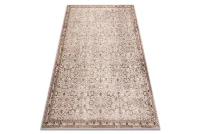 Volnena preproga NAIN Ornament, okvir, vintage 1540/51655 siva / bež 160x230 cm