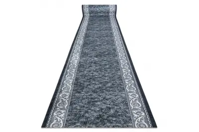 Tekač gumiran LOTUS ROMANTIC 60980 Klasični, ornament siva pralna protizdrsna 60 60x900 cm
