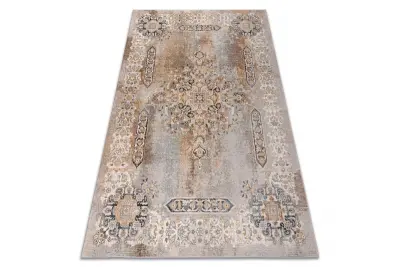 Volnena preproga NAIN Rozeta 1539/51655 siva / bež 160x230 cm