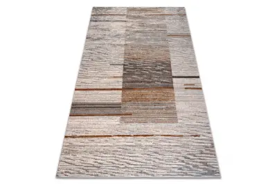 Volnena preproga NAIN Črte 1282/51655 siva / rjava 120x170 cm